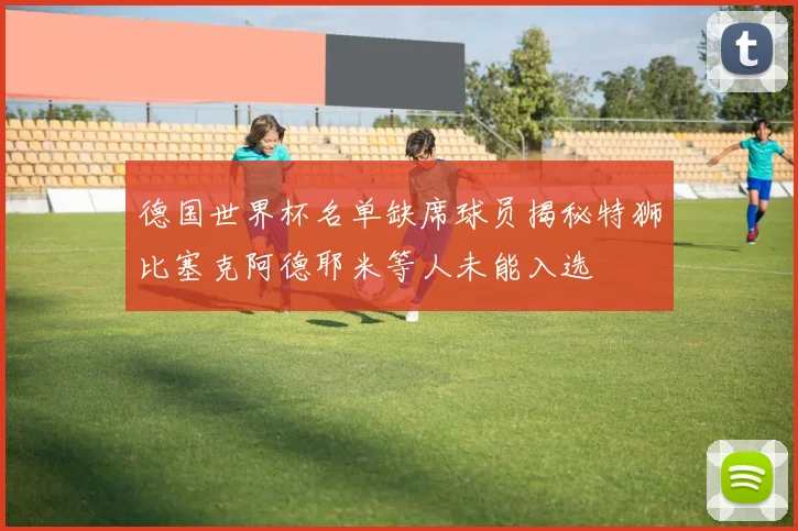 德国世界杯名单缺席球员揭秘特狮比塞克阿德耶米等人未能入选