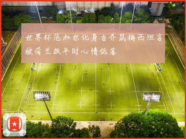 世界杯范加尔化身吉乔鼠梅西坦言被荷兰扳平时心情低落